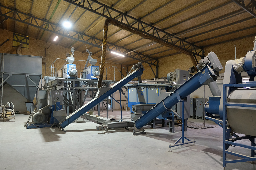 Лингия перерработки рапса, подсолнечника